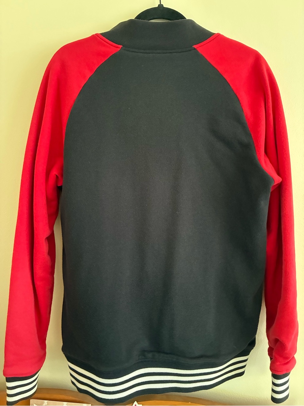 Adidas NBA Houston Rockets Snap Button Jacket Large - Picture 2 of 5